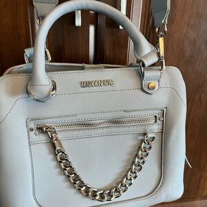 Steve Madden Blue Satchel with Sleek Design